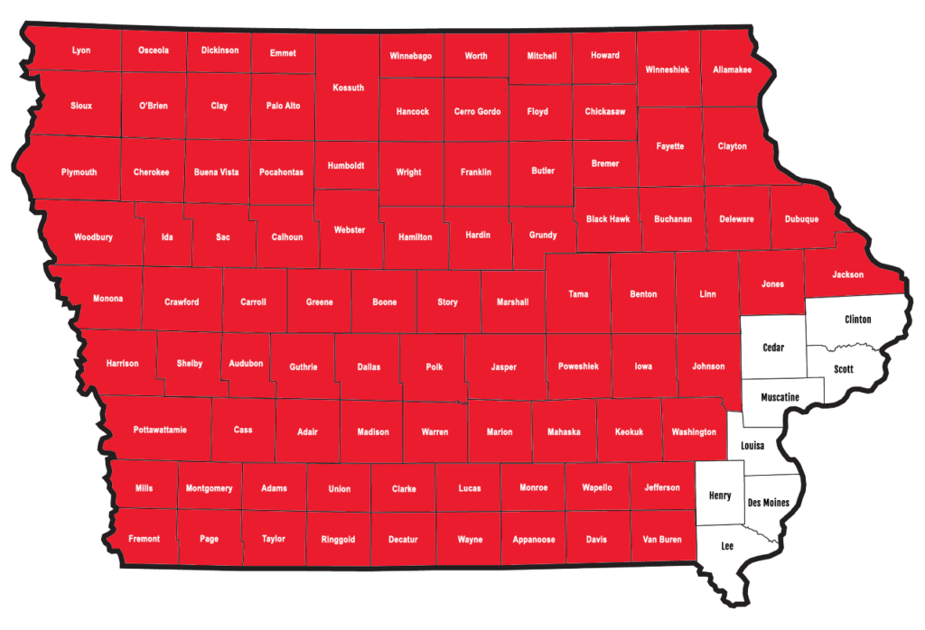 Operating Engineers Local 234 Jurisdiction Map